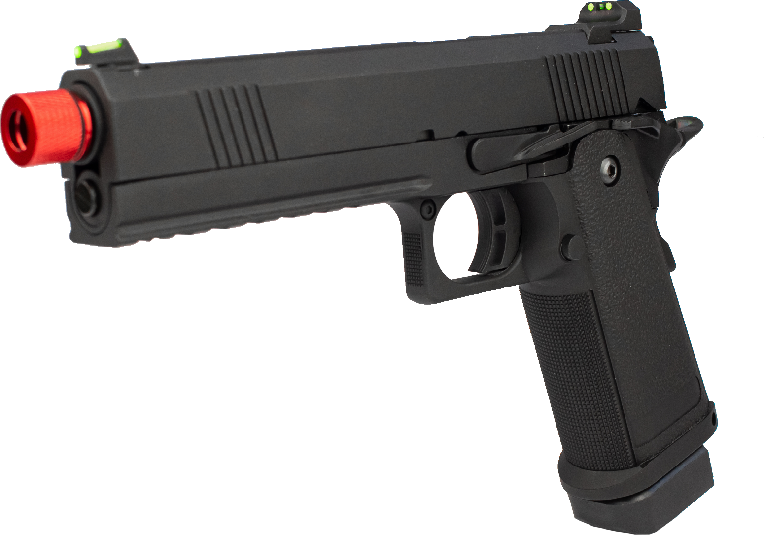 PISTOLA AIRSOFT ROSSI 1911 BLACK DEVIL 5.1 GREEN GAS BLOWBACK 6MM