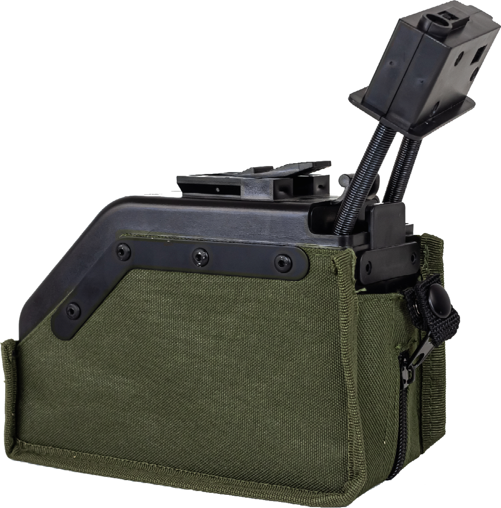 MAGAZINE ROSSI DRUM M249 ELÉT. 6MM (1500 BBS)