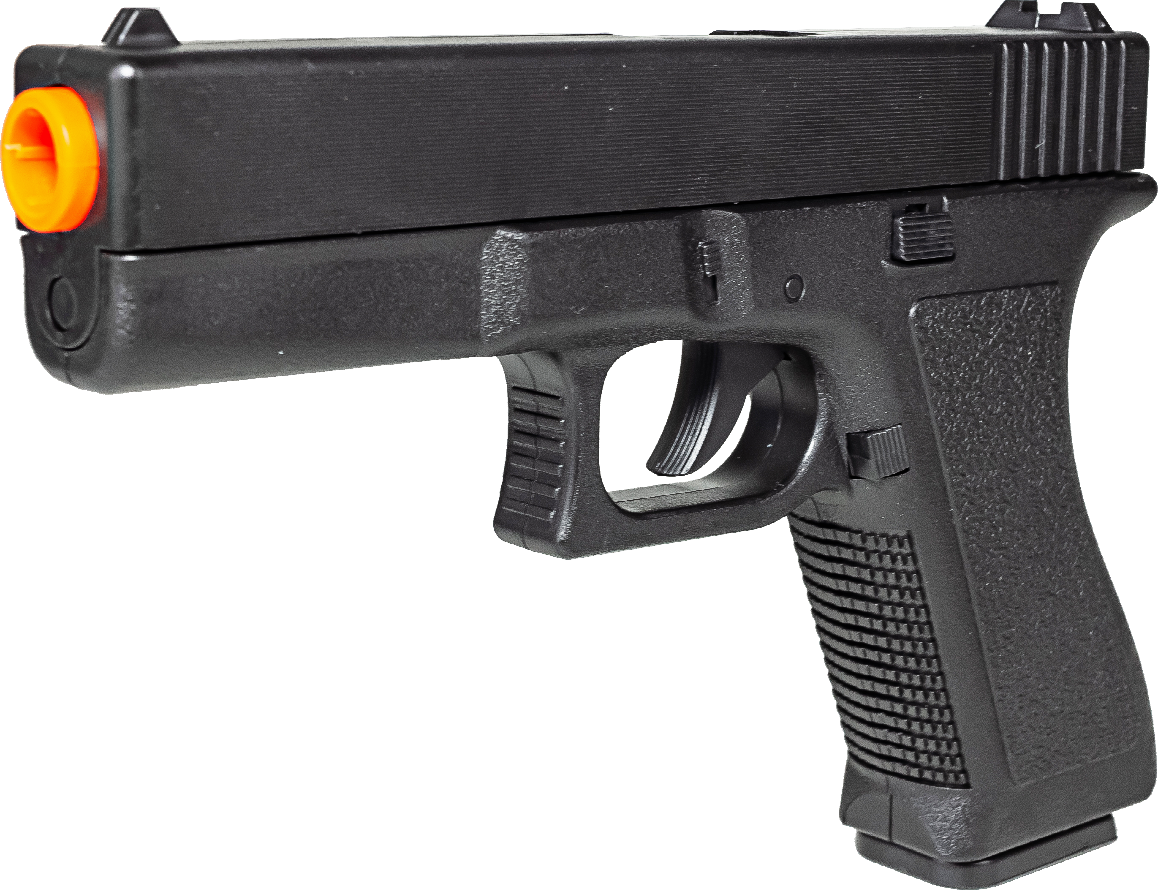 PISTOLA AIRSOFT VIGOR KIT ALVO GEL + V307(2 UN) MOLA 6MM