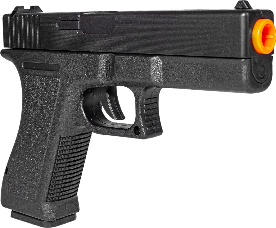 PISTOLA AIRSOFT VIGOR KIT ALVO GEL + V307(2 UN) MOLA 6MM