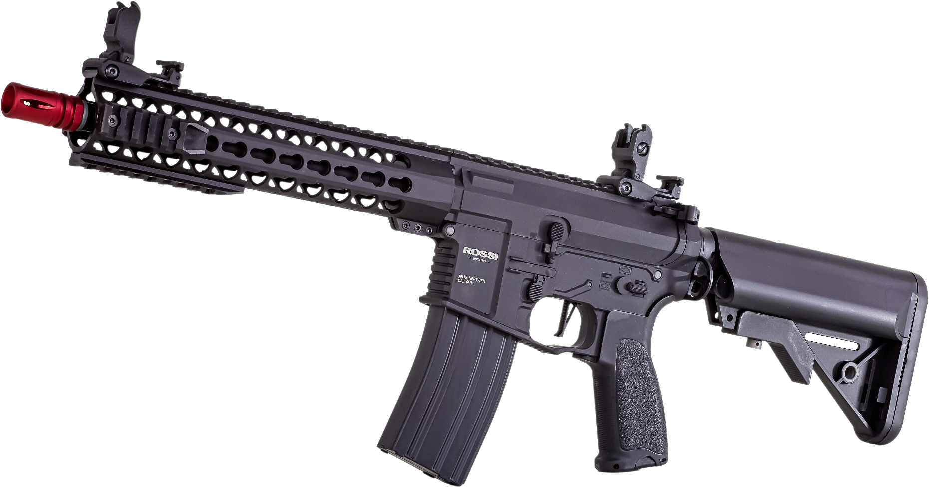 RIFLE AIRSOFT ROSSI NEPTUNE AR15 10'' SHORT ELÉT. 6MM