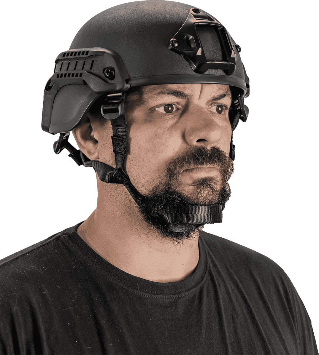 CAPACETE TATICO PRETO
