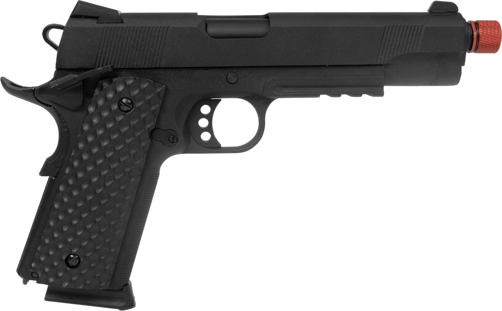 PISTOLA AIRSOFT ROSSI 1911 COMMANDER GREEN GAS BLOWBACK 6MM