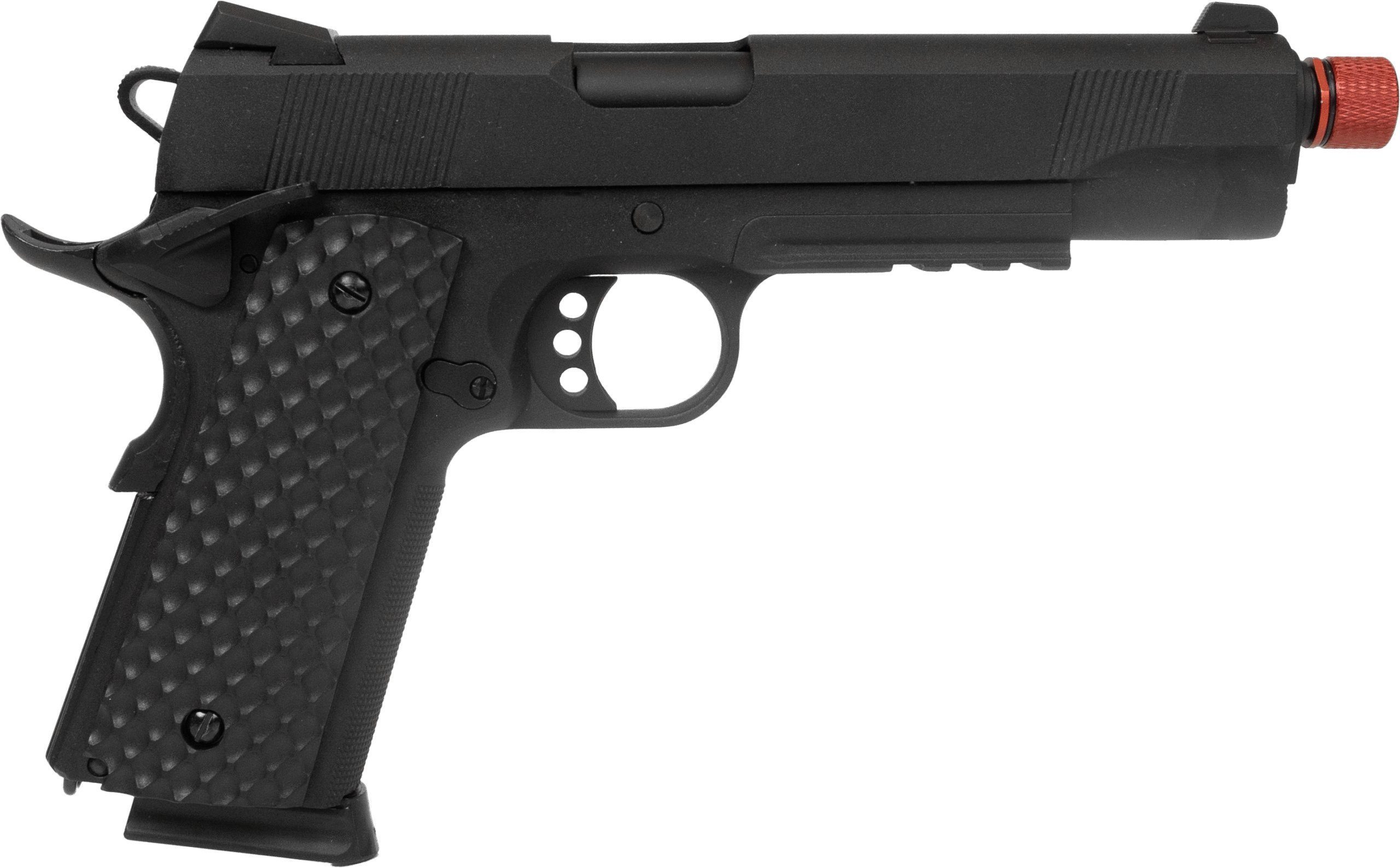 PISTOLA AIRSOFT ROSSI 1911 COMMANDER GREEN GAS BLOWBACK 6MM