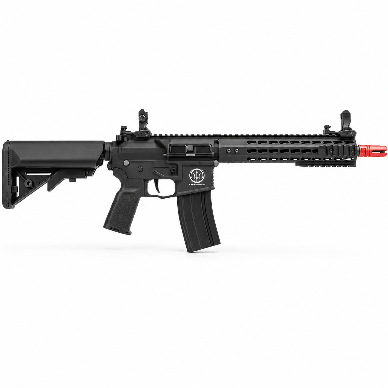 RIFLE DE AIRSOFT AEG ROSSI AR15 NEPTUNE 10" SHORT 6MM