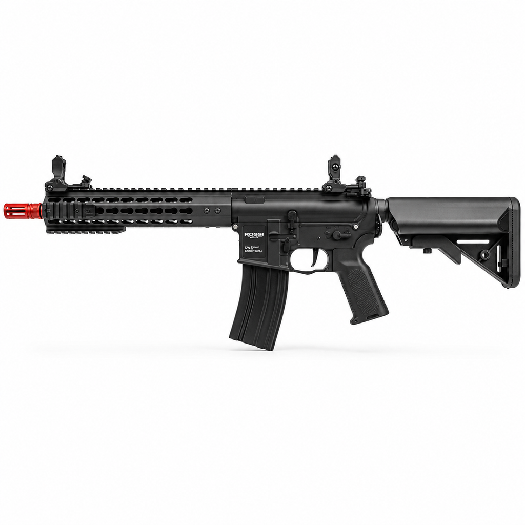 RIFLE DE AIRSOFT AEG ROSSI AR15 NEPTUNE 10" SHORT 6MM
