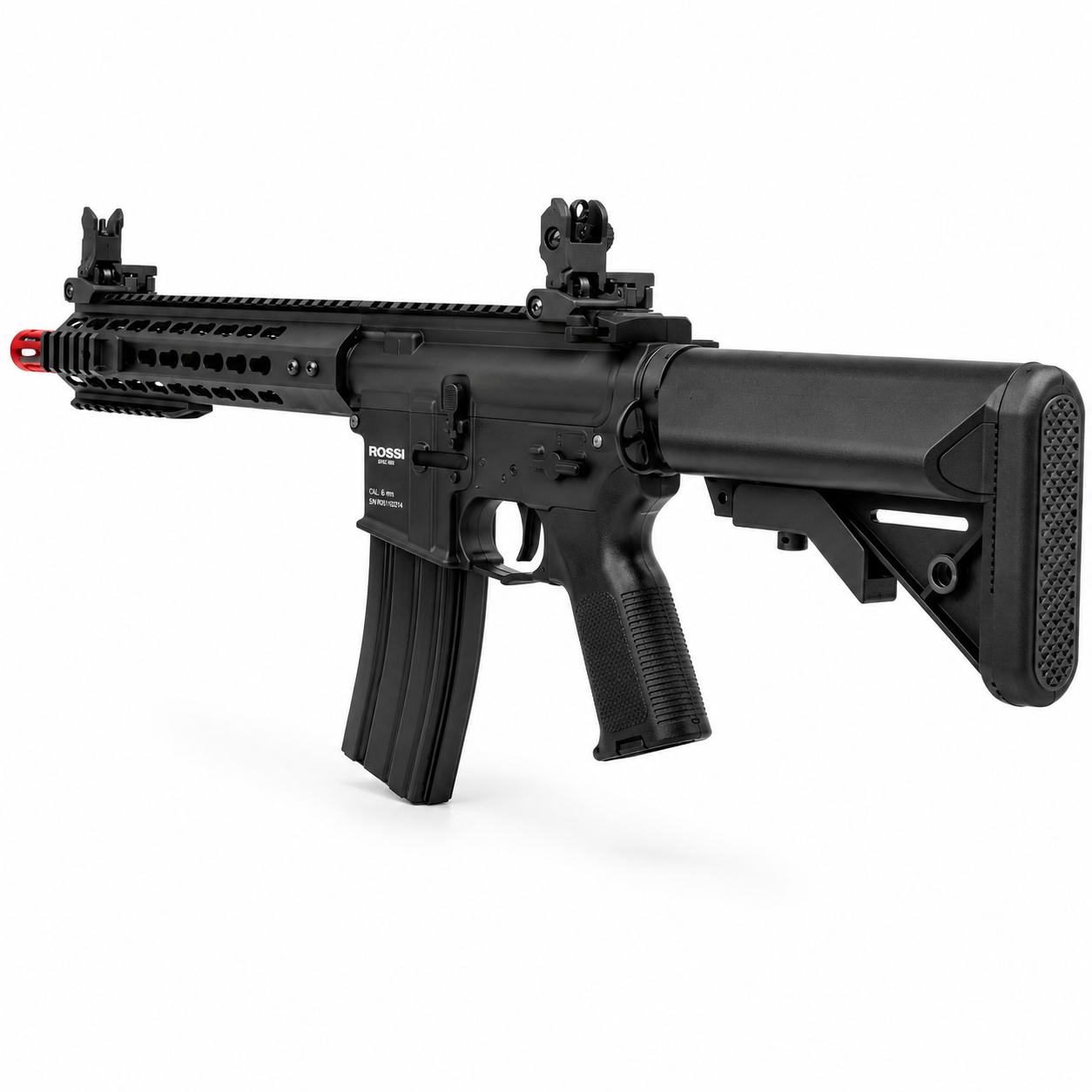 RIFLE DE AIRSOFT AEG ROSSI AR15 NEPTUNE 10" SHORT 6MM