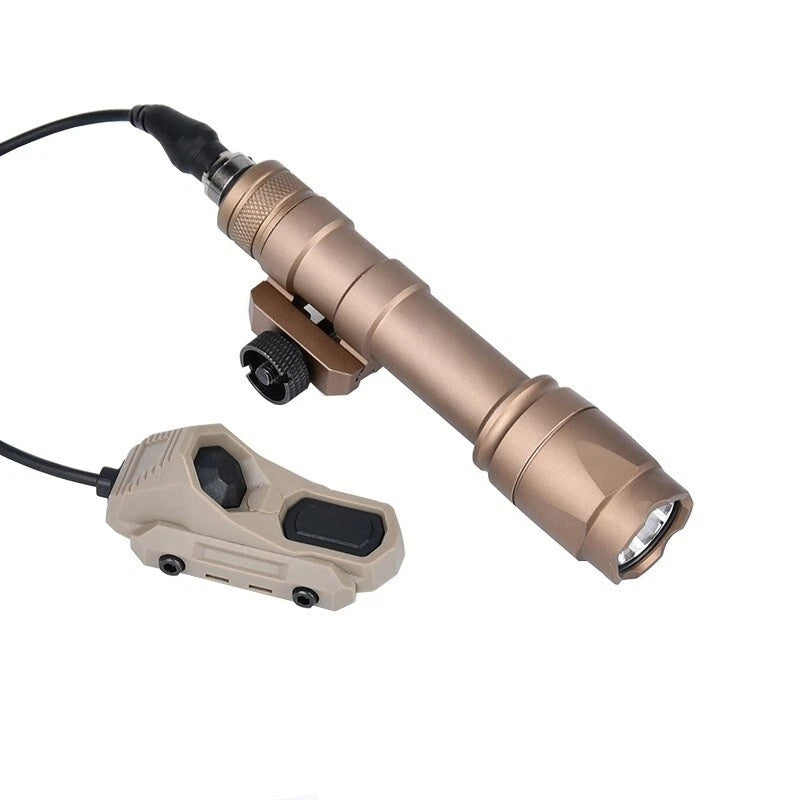 LANTERNA LED BRONZE M600C SUREFIRE ACIONADOR REMOTOR/TRILHO DE ADAPTAÇÃO